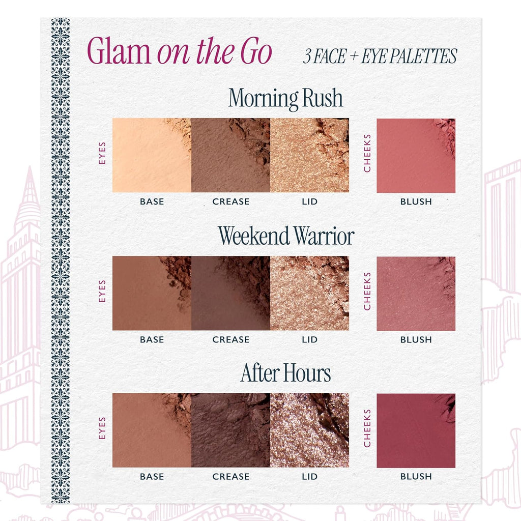 LAURA GELLER NEW YORK Paletas de sombra de ojos y rubor Glam On the...