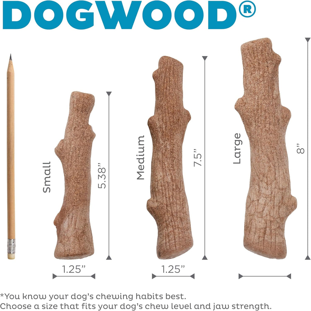 Outward Hound Dogwood Puppy - Juguetes masticables duraderos para p...