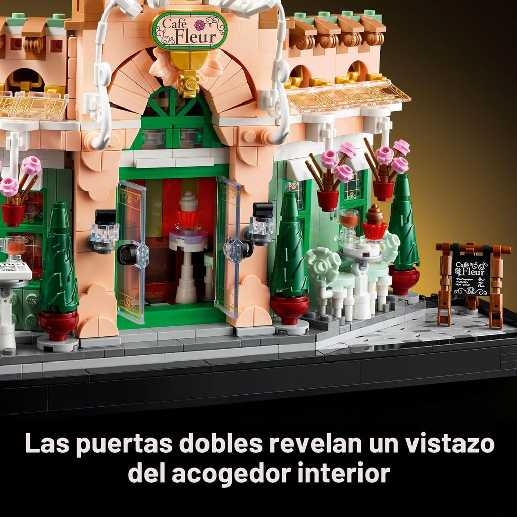 LEGO Icons Café Francés de París - Kit de Construcción - Set DIY pa...