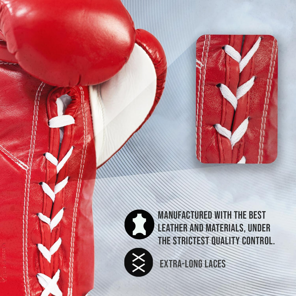 CLETO REYES Guantes de boxeo de competición profesional para hombre...