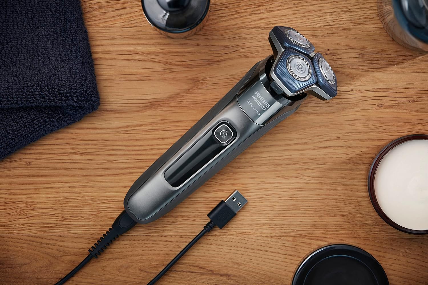 Philips Norelco Shaver 7200 - Afeitadora eléctrica recargable en se...