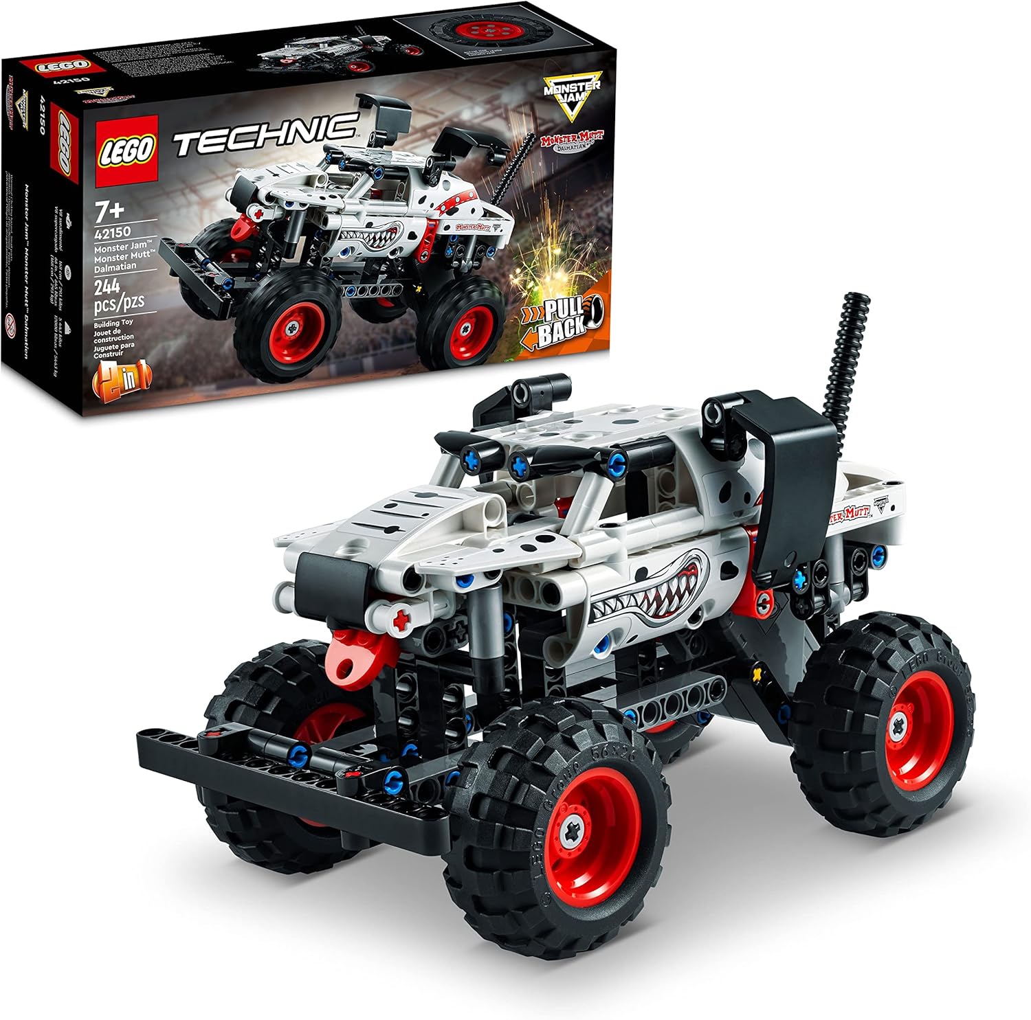 LEGO Technic Monster Jam Monster Mutt Dalmatian, juguetes de carrer...