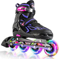 2PM SPORTS Vinal - Patines en línea ajustables intermitentes para n...
