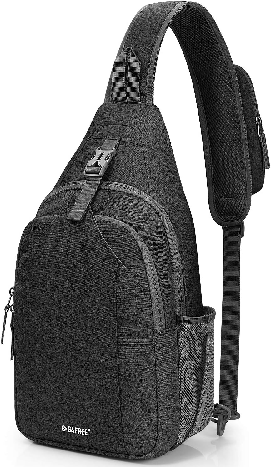 G4Free Bolsa Bandolera con Bloqueo RFID Mochila Bandolera Cruzada B...