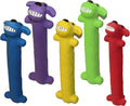 Multipet Loofa - Juguete de látex para perros. Tamaño: paquete de 2...