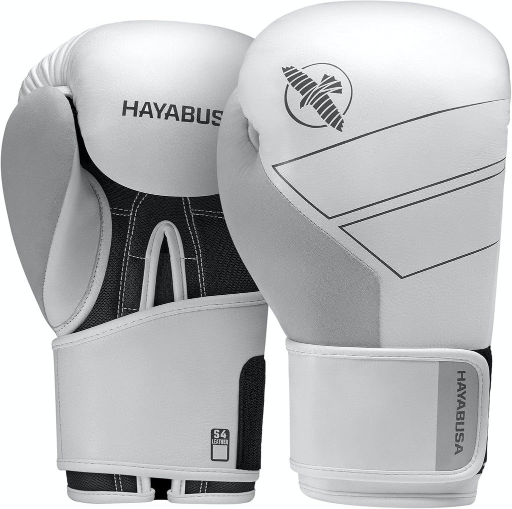 Hayabusa S4 - Guantes de boxeo de cuero para mujer y hombre