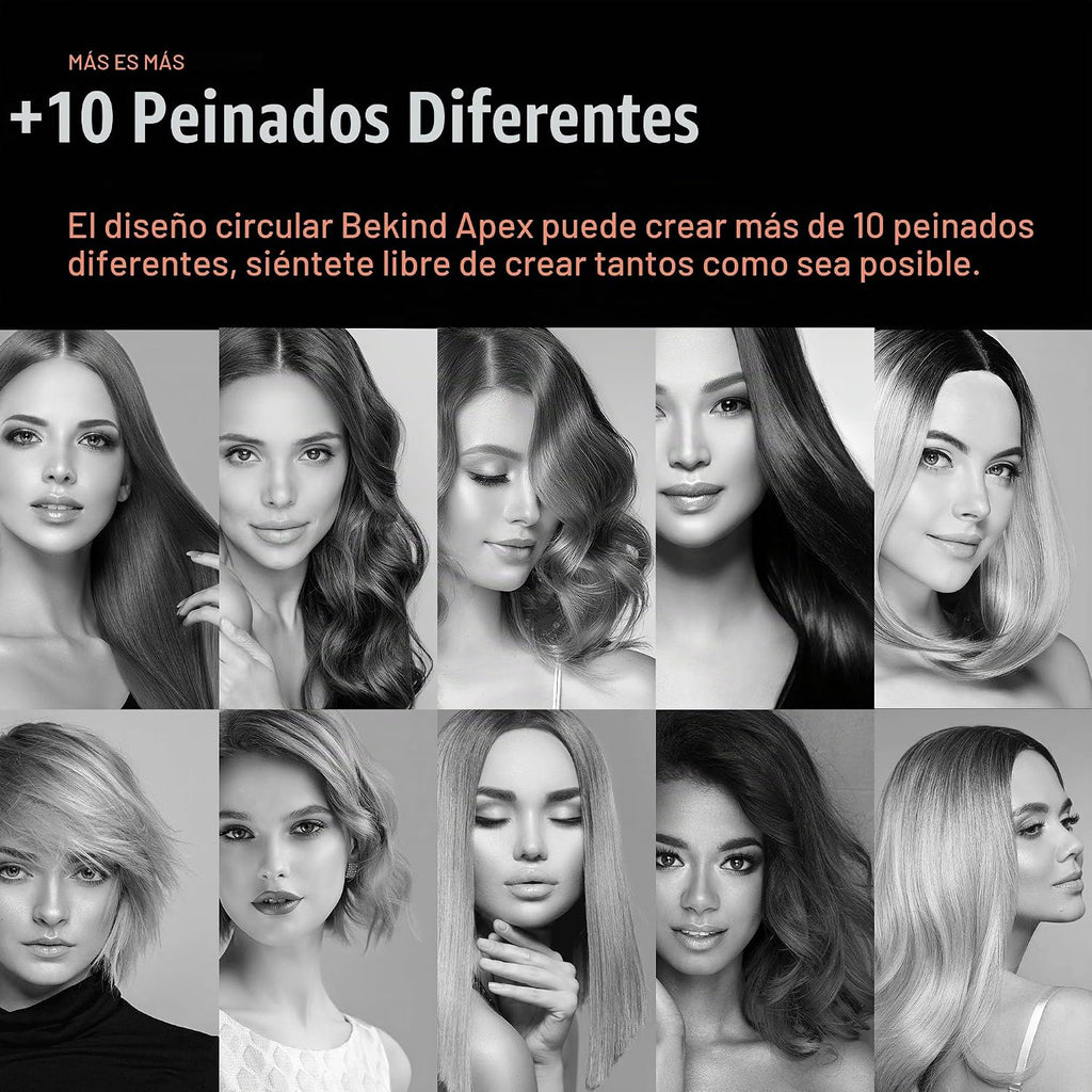 Bekind Apex Plancha Alisadora de Cabello 2 en 1 | Plancha de 1"...