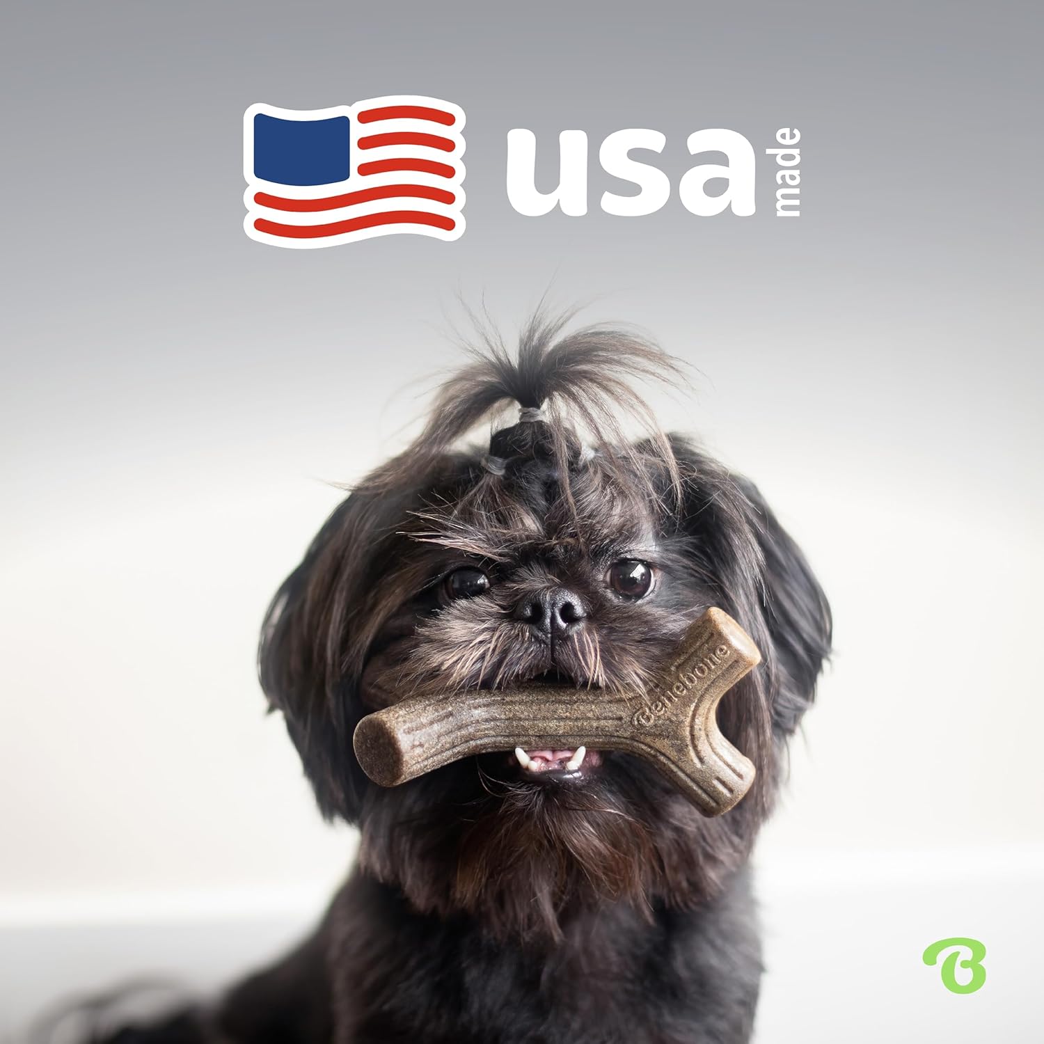Benebone - Paquete de 4 juguetes masticables grandes para perros pa...
