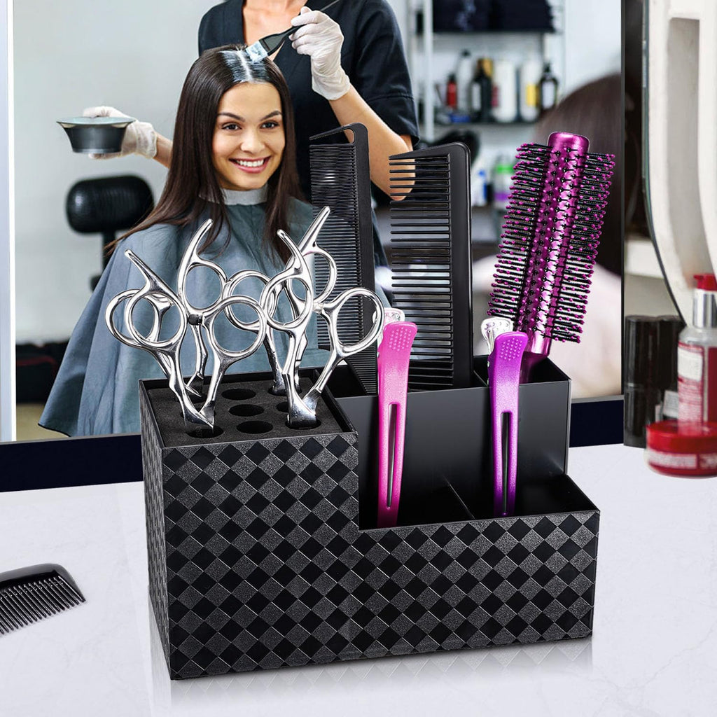 Noverlife Soporte para Tijeras de Peluquería Bloque de Cuchillas, S...