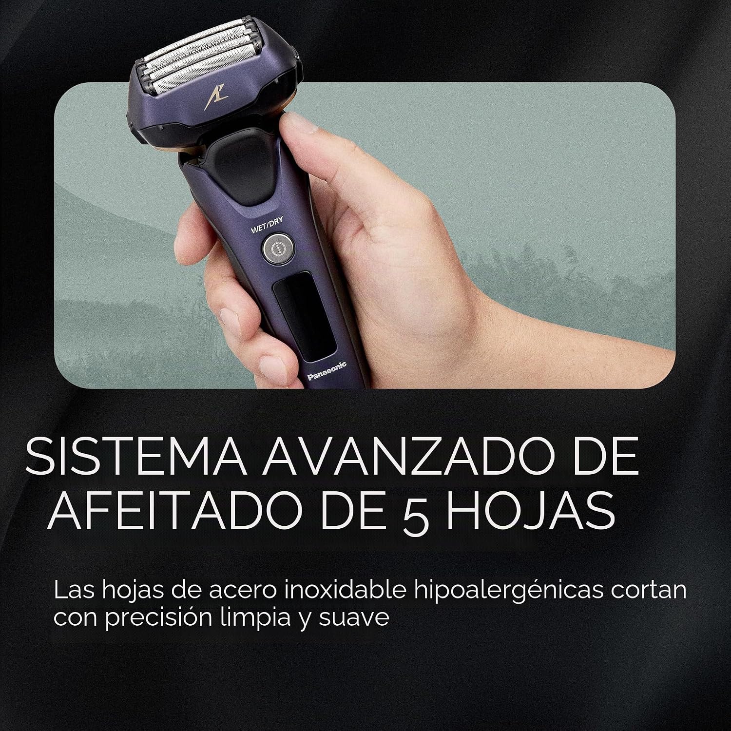 Panasonic ARC5 - Maquinilla de afeitar eléctrica para la cara de ho...