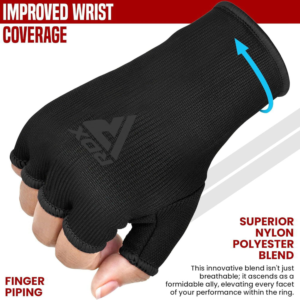 RDX Guantes de mano para boxeo, guantes internos para hombres y muj...
