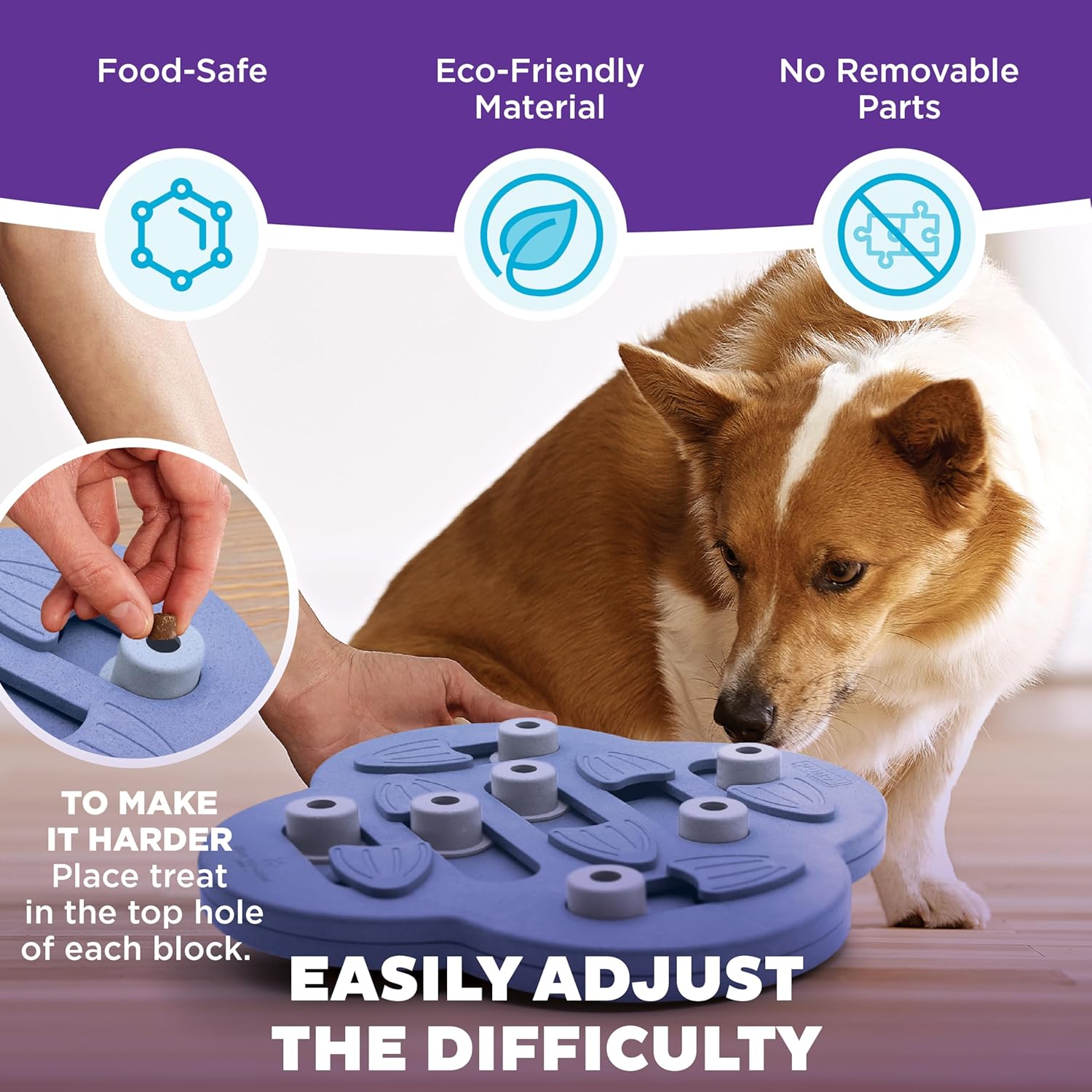 Outward Hound by Nina Ottosson Dog Hide N' Slide Comedero con r...