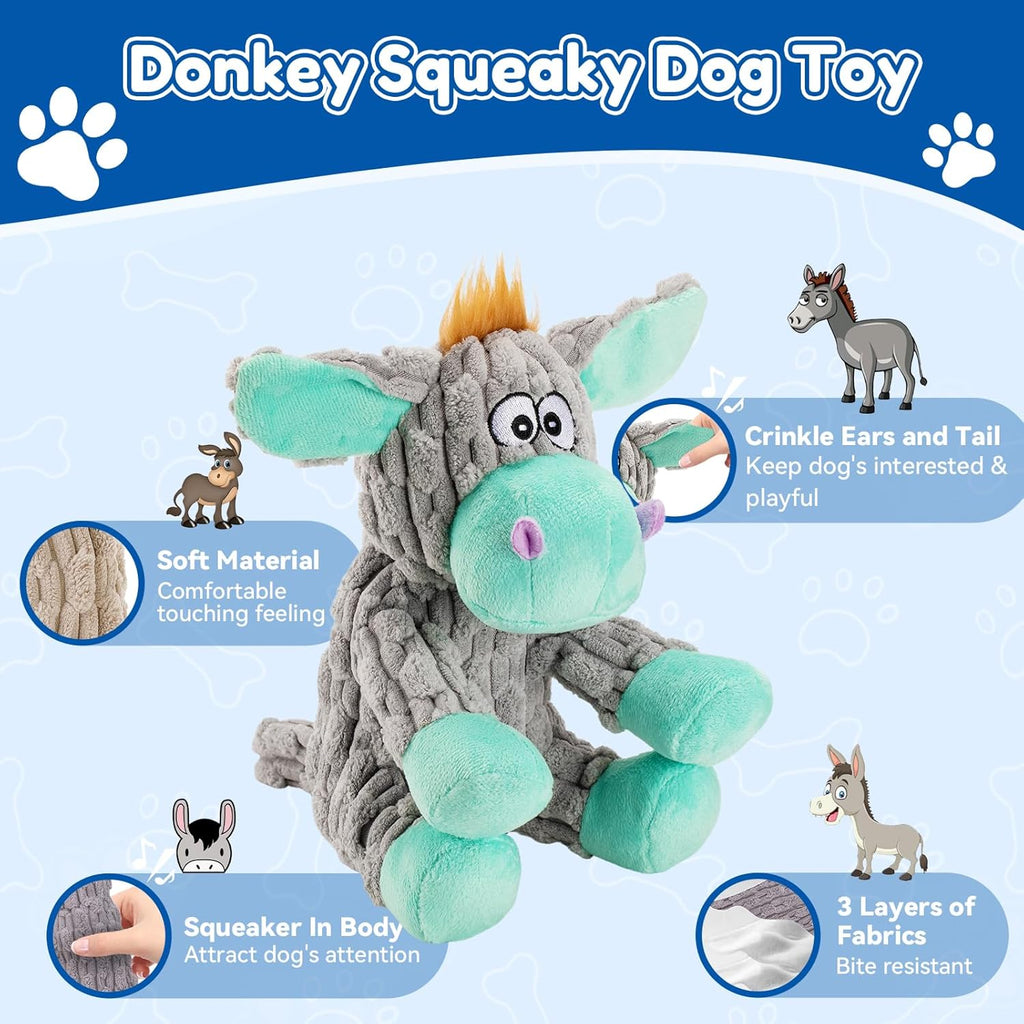 loncoldy Juguetes para perros, juguetes interactivos para perros, j...