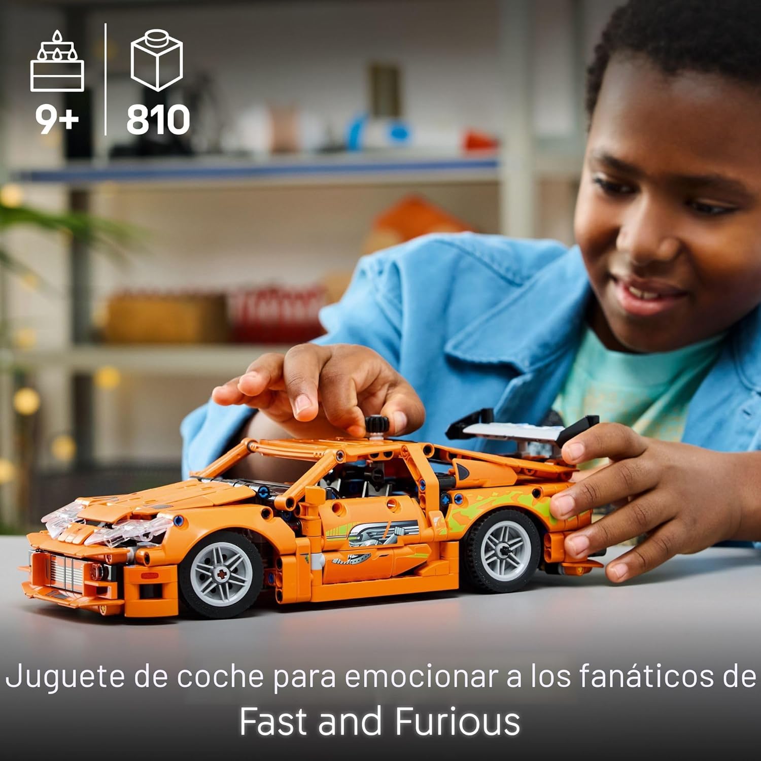 LEGO Technic Fast and Furious Toyota Supra MK4 Kit de construcción...