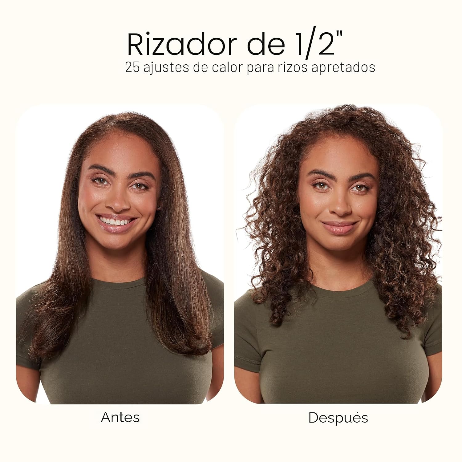 Conair Calor instantáneo 1\/2 pulgadas rizador de hierro