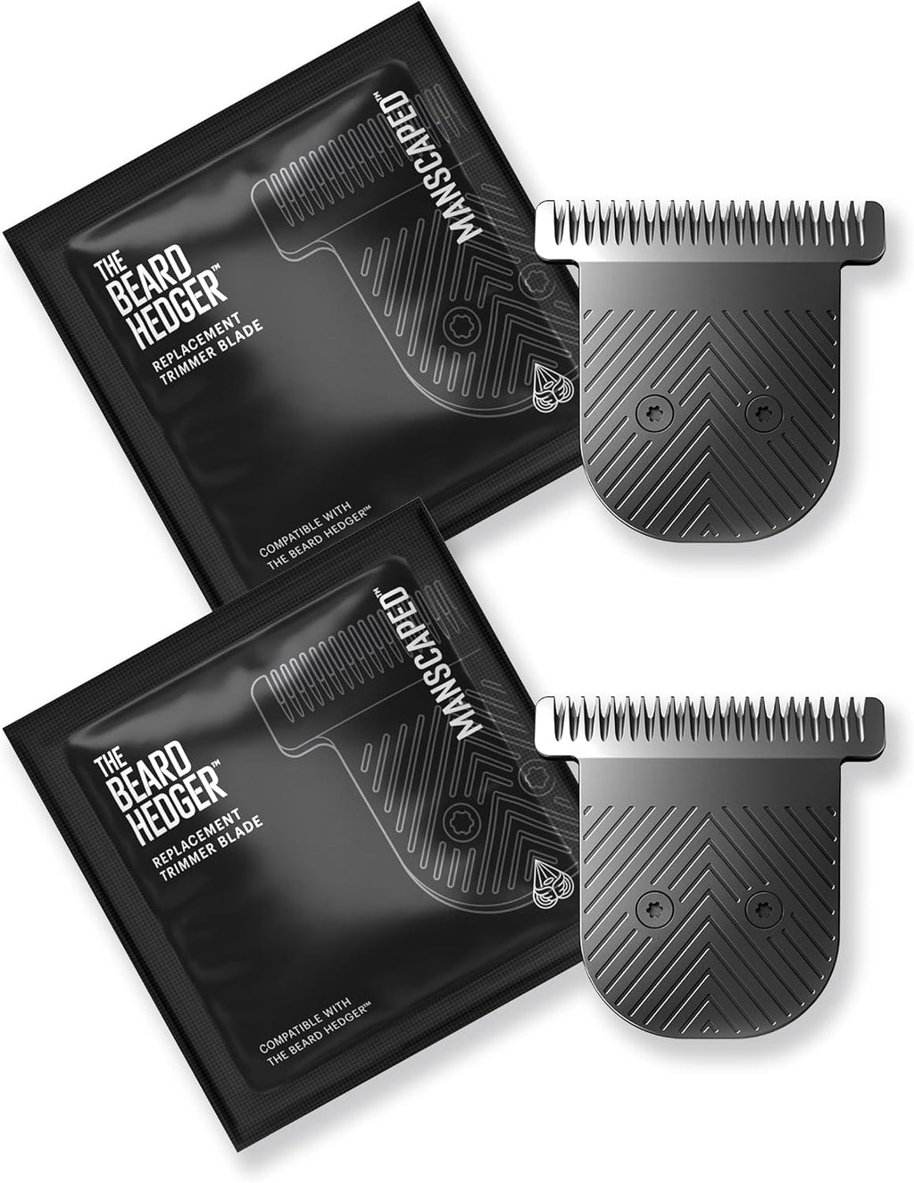 MANSCAPED The Beard Hedger - Cuchilla de repuesto SkinSafe, hoja en...