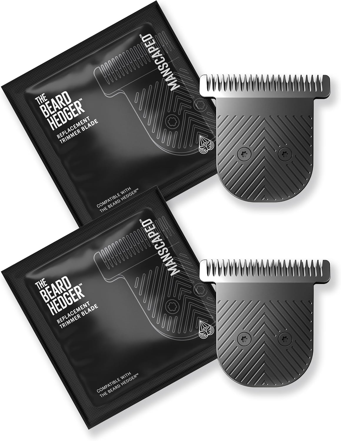 MANSCAPED The Beard Hedger - Cuchilla de repuesto SkinSafe, hoja en...