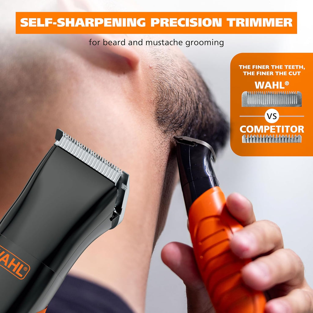 Wahl Trim Ninja - Maquinilla de afeitar eléctrica híbrida todo en u...