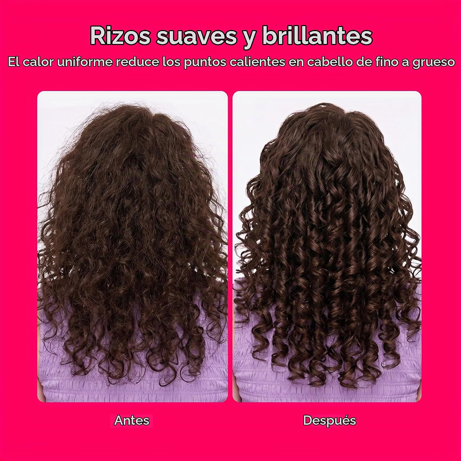 Conair Instant Heat - Rizador de pelo de 1 pulgada, barril de 1 pul...