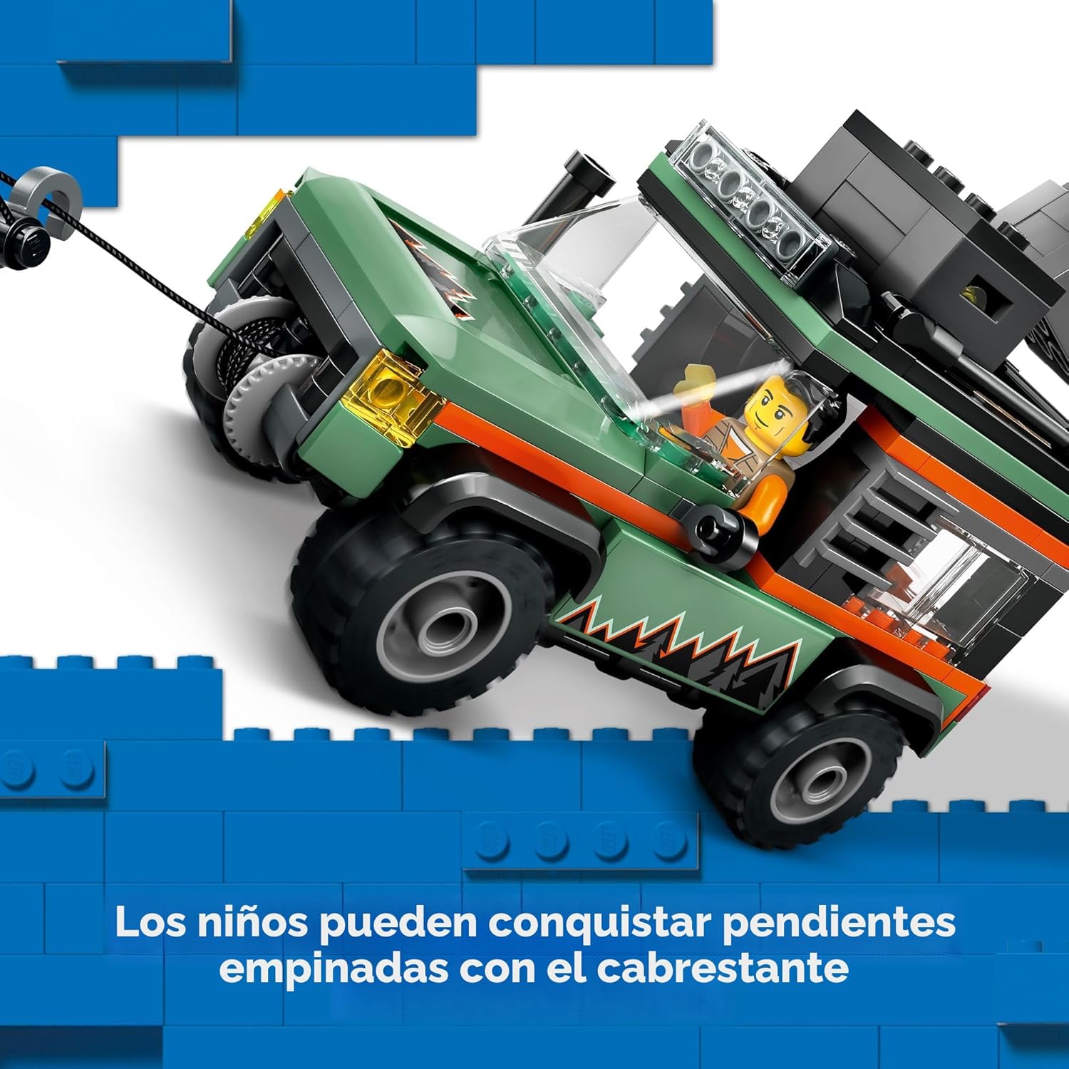 LEGO City Off-Road - Camión de montaña de juguete 4x4 \u2013 Juego...