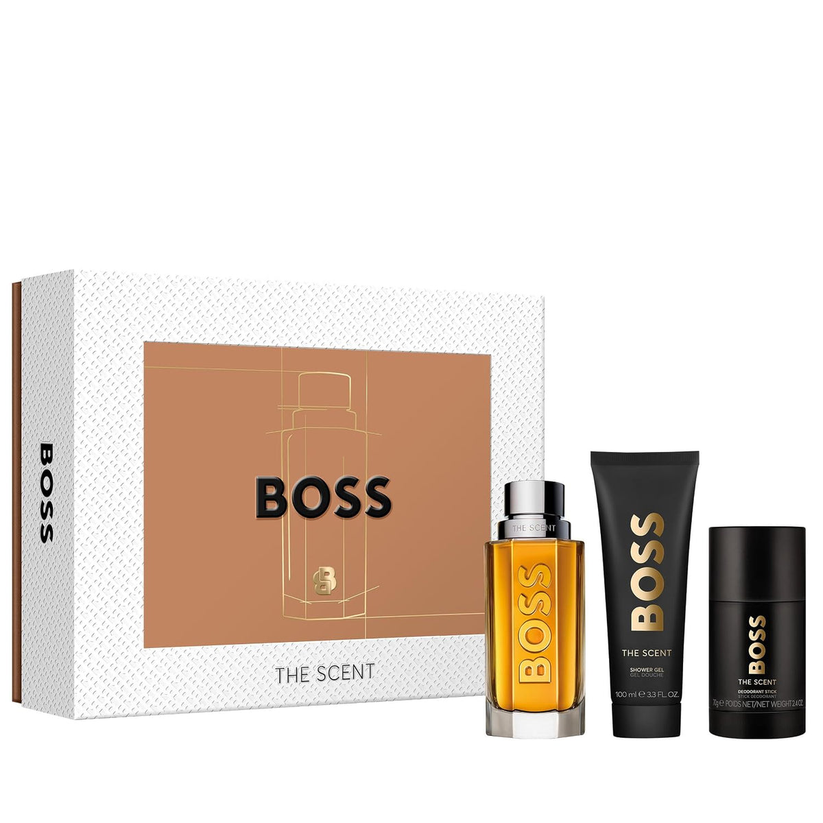 Hugo Boss The Scent Eau de Toilette Set de regalo de 3 piezas (valo...
