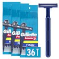 Gillette Sensor2 - Maquinilla de afeitar desechable para hombre, 12...
