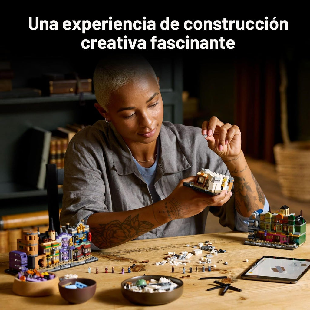 LEGO Harry Potter Diagon Alley Wizarding Shops Juego de construcció...