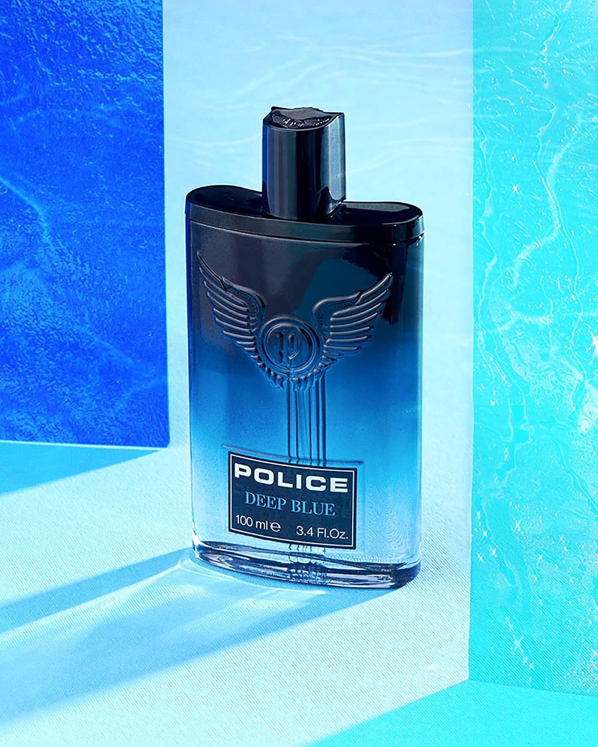 Police Deep Blue - Fragancia para hombre, aroma refrescante con not...