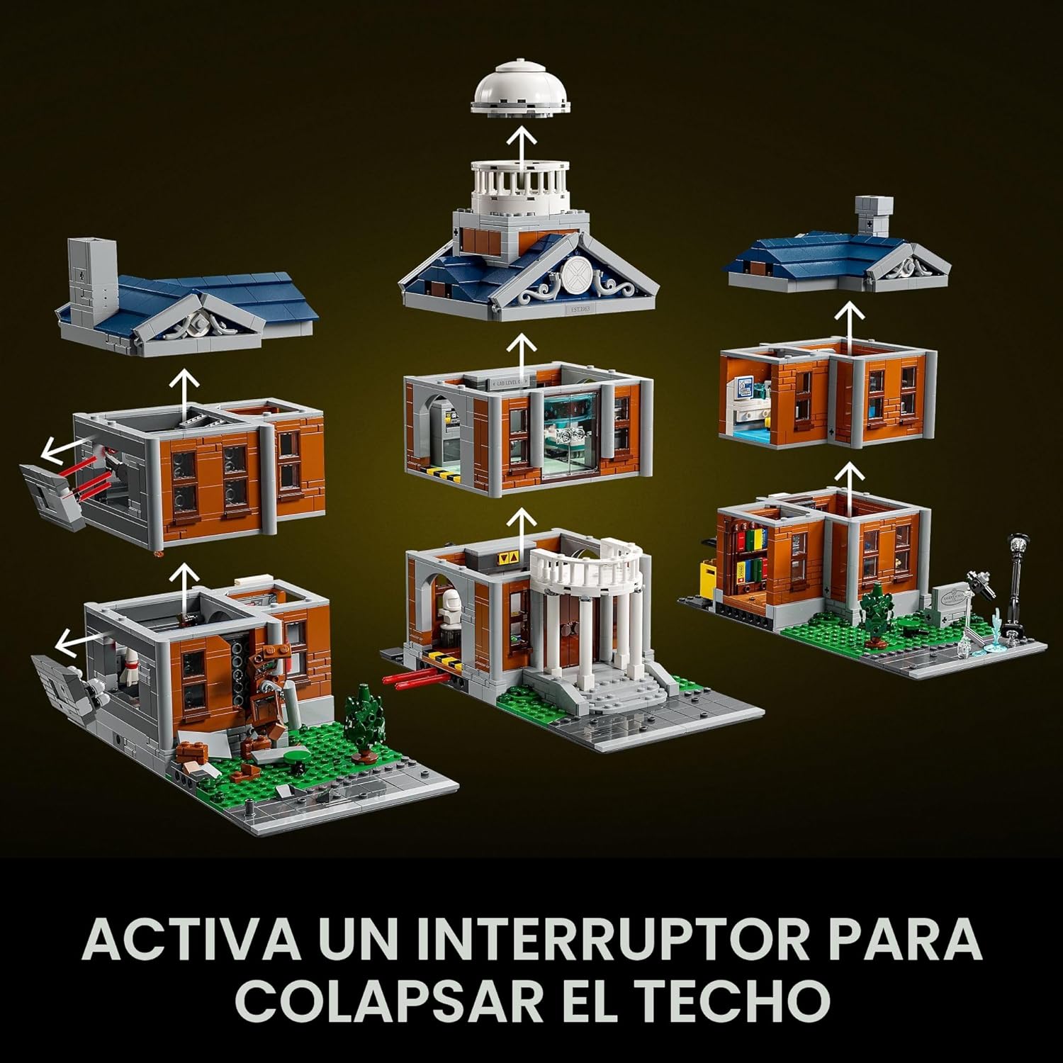 LEGO Marvel X-Men El Conjunto de Construcción de La Mansión X - Kit...