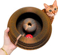 Kitty Kurlz - Juguete magnético Kitty Kurlz y rascador de cartón re...