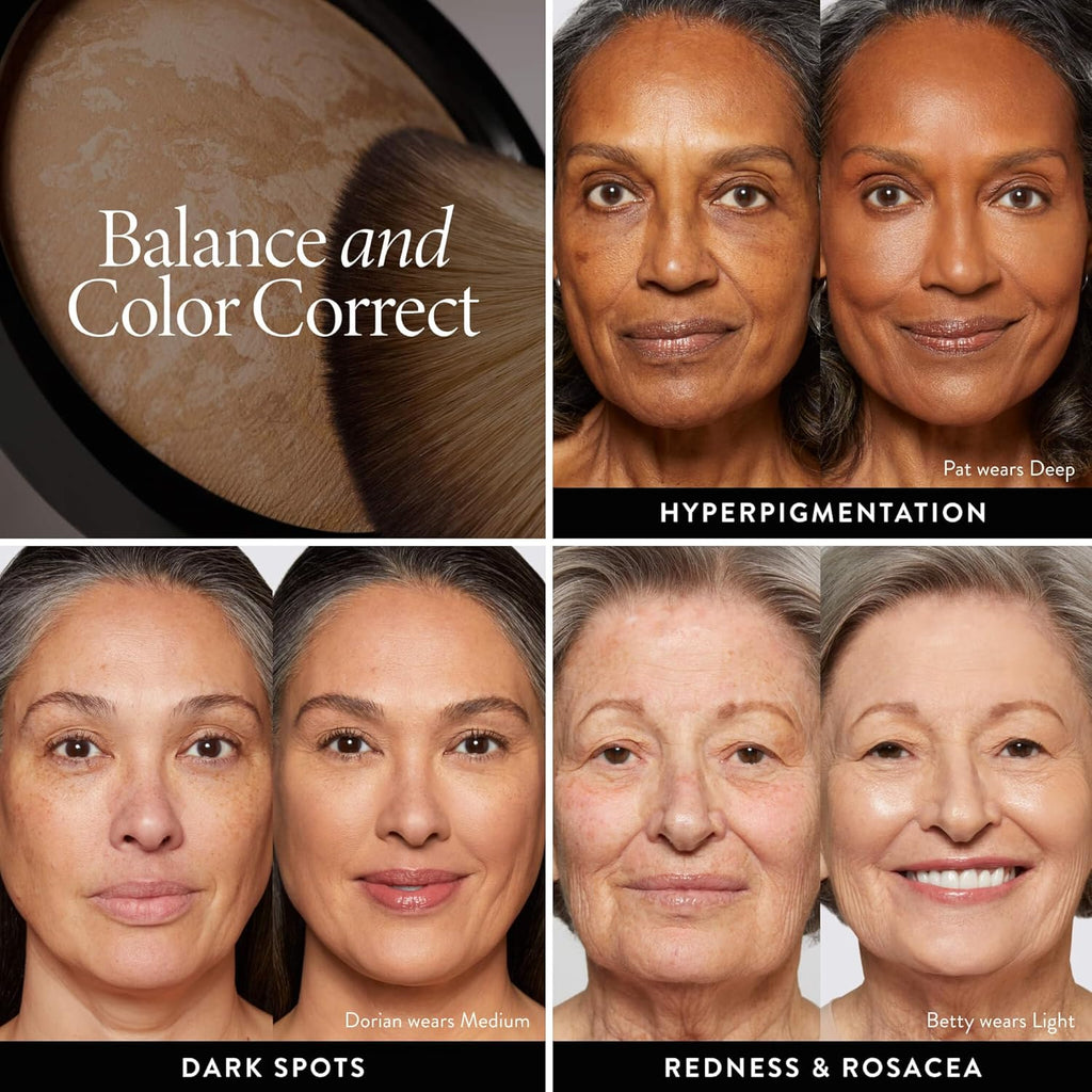 LAURA GELLER NEW YORK Baked Balance-n-Brighten Base con Brocha Kabu...