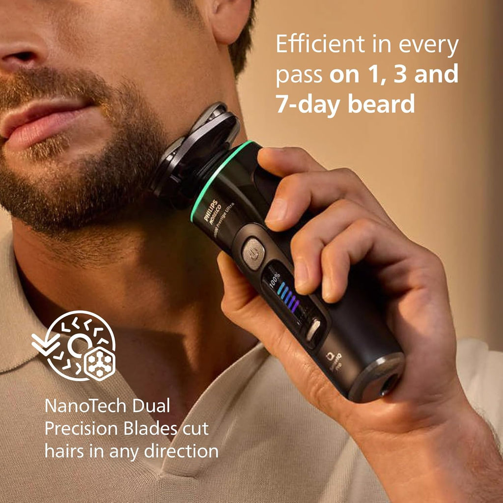 Philips Norelco Shaver i9000 Prestige Ultra, afeitadora eléctrica e...