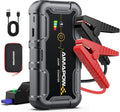 AIMAPOW - Arrancador portátil de batería de coche de 8000A, caja de...