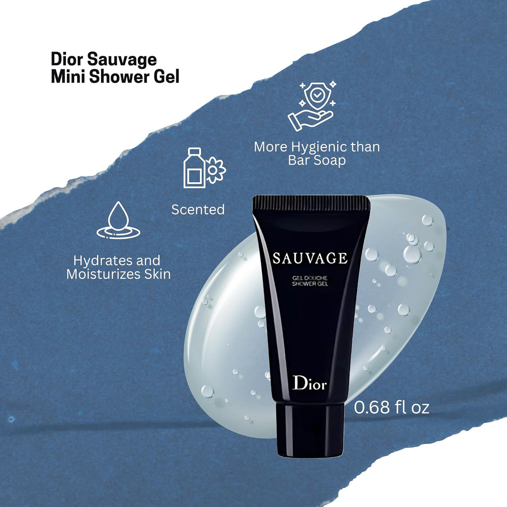 Dior Sauvage - Perfume para hombre \u2013 Mini set de regalo de fra...