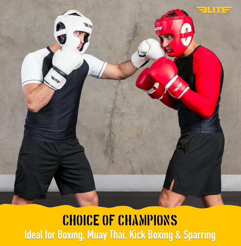 Elite Sports Mejor Casco de Boxeo, Protector de Cabeza de Seguridad...
