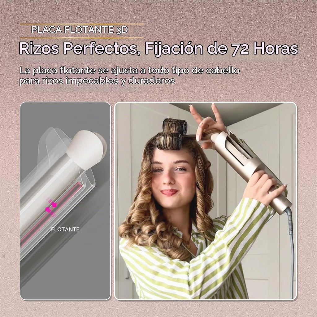 Rizador Automático Rotativo Mejorado - TYMO CurlPro Plus Varita de...