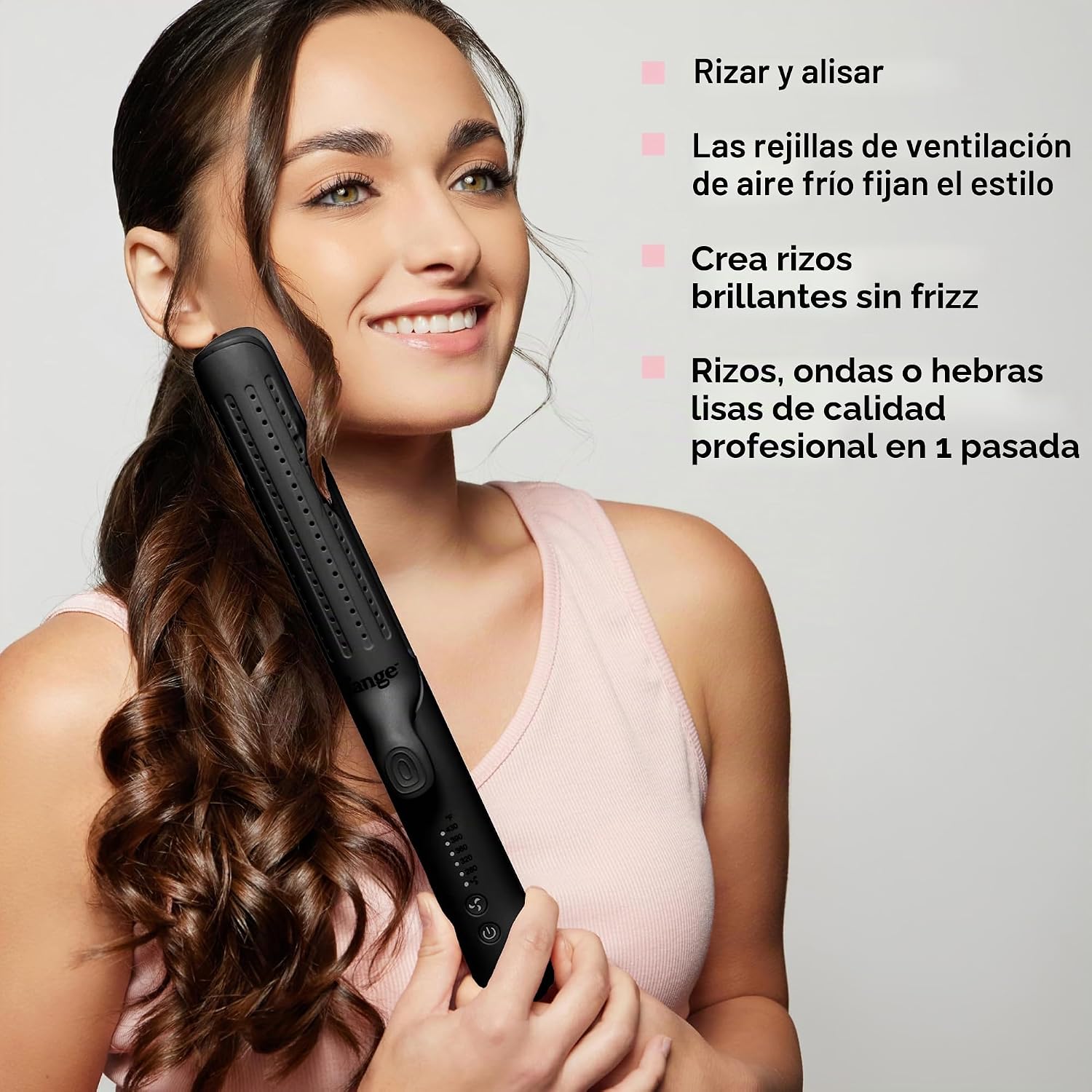 L'Ange Hair Le Duo Grande - Moldeador de flujo de aire de 360°,...