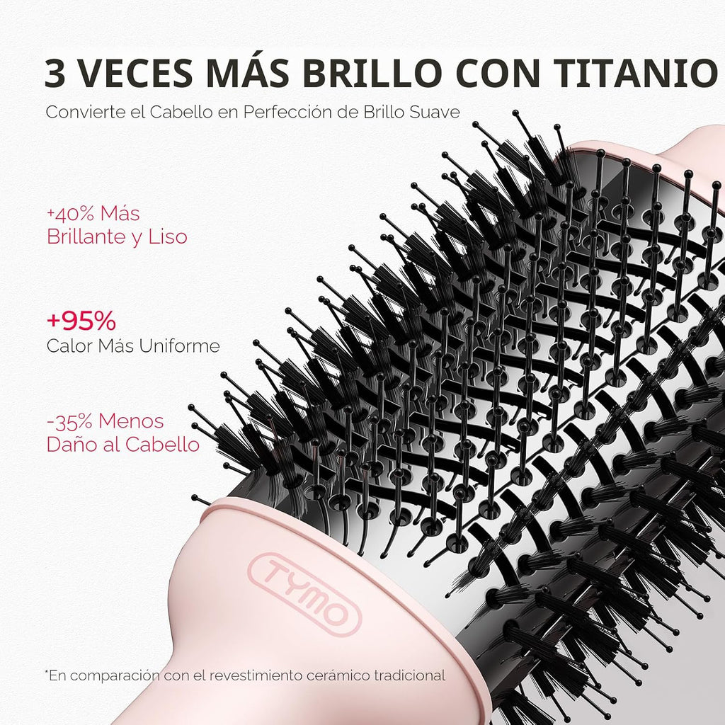 TYMO Cepillo secador de pelo en uno, secador de pelo iónico 4 en 1...