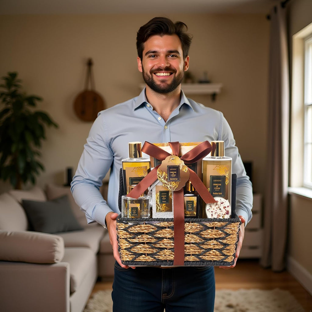 Set de spa para mujeres y hombres, regalos relajantes para hombres,...
