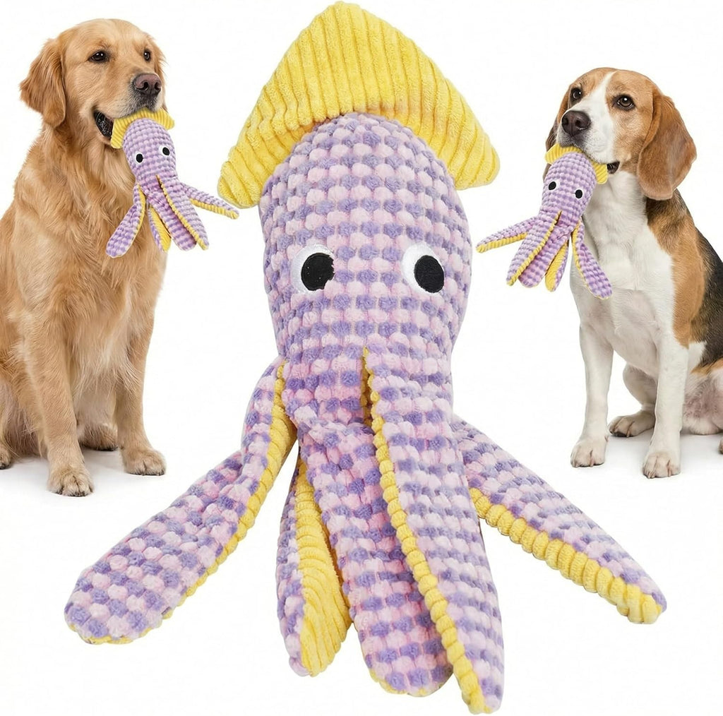 Paw-FECT - Juguete de peluche suave para perro, con chirriador inte...