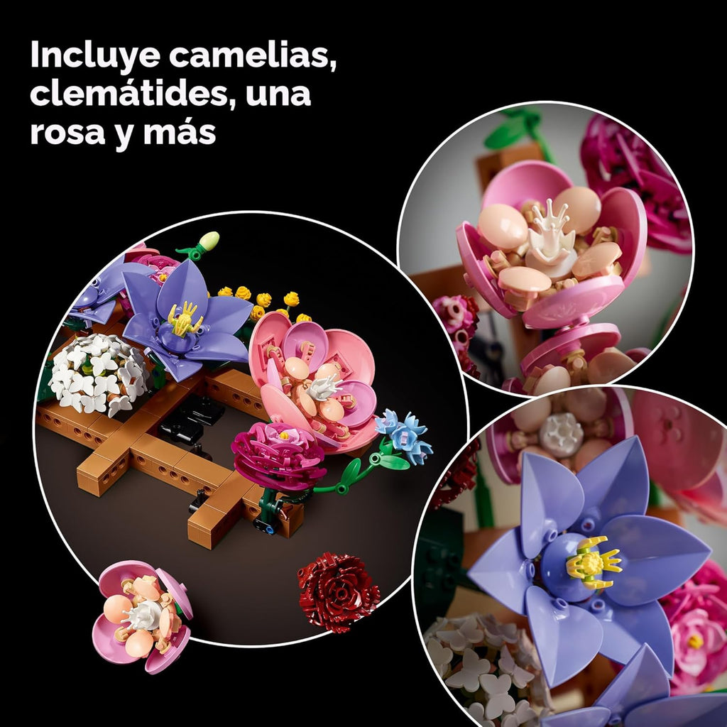LEGO Botanicals 11503 - Decoración de pared de flores, kit de const...