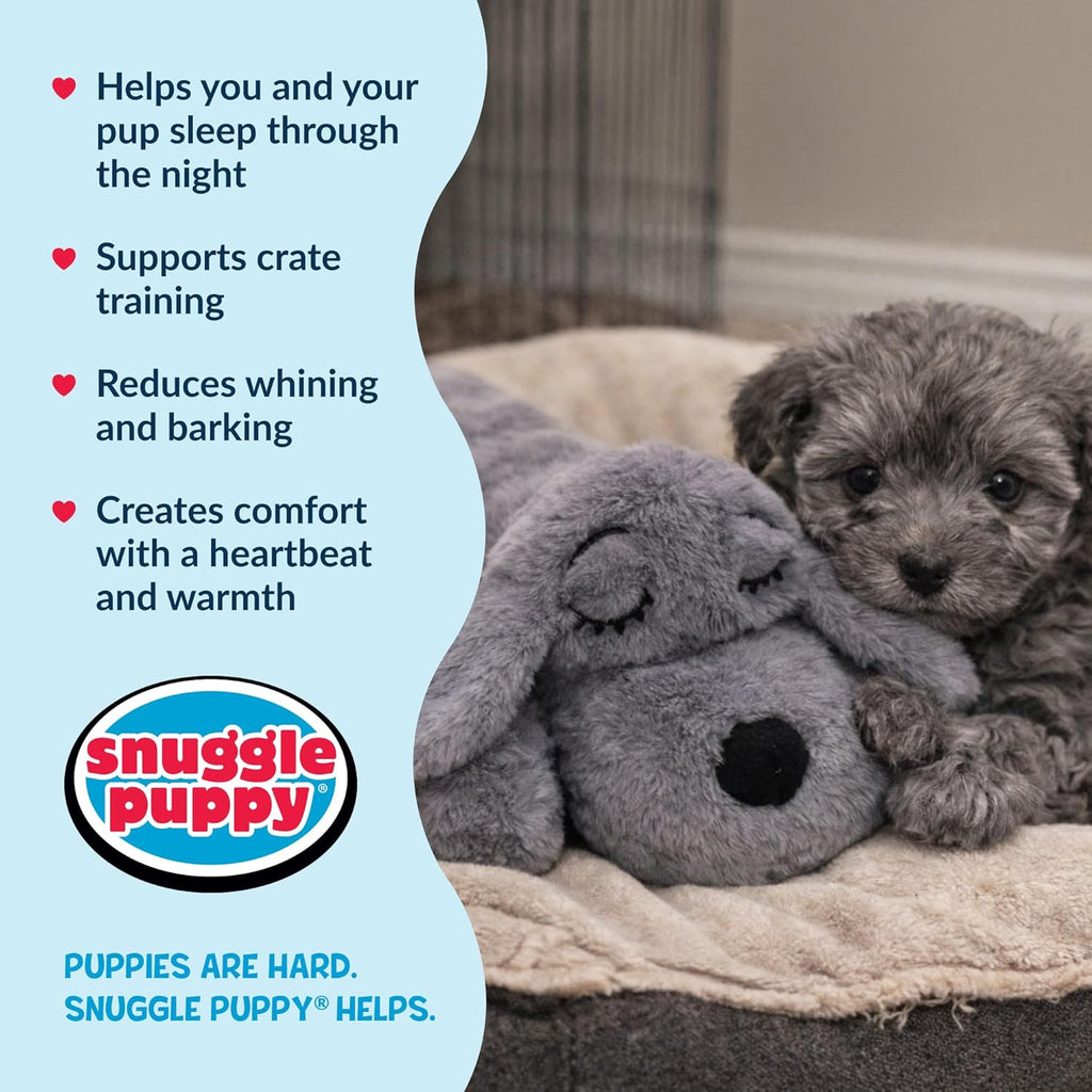 Snuggle Puppy Junior - Juguete para cachorros con latido del corazó...