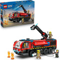 LEGO Camión de bomberos del aeropuerto de la ciudad, juguete de con...