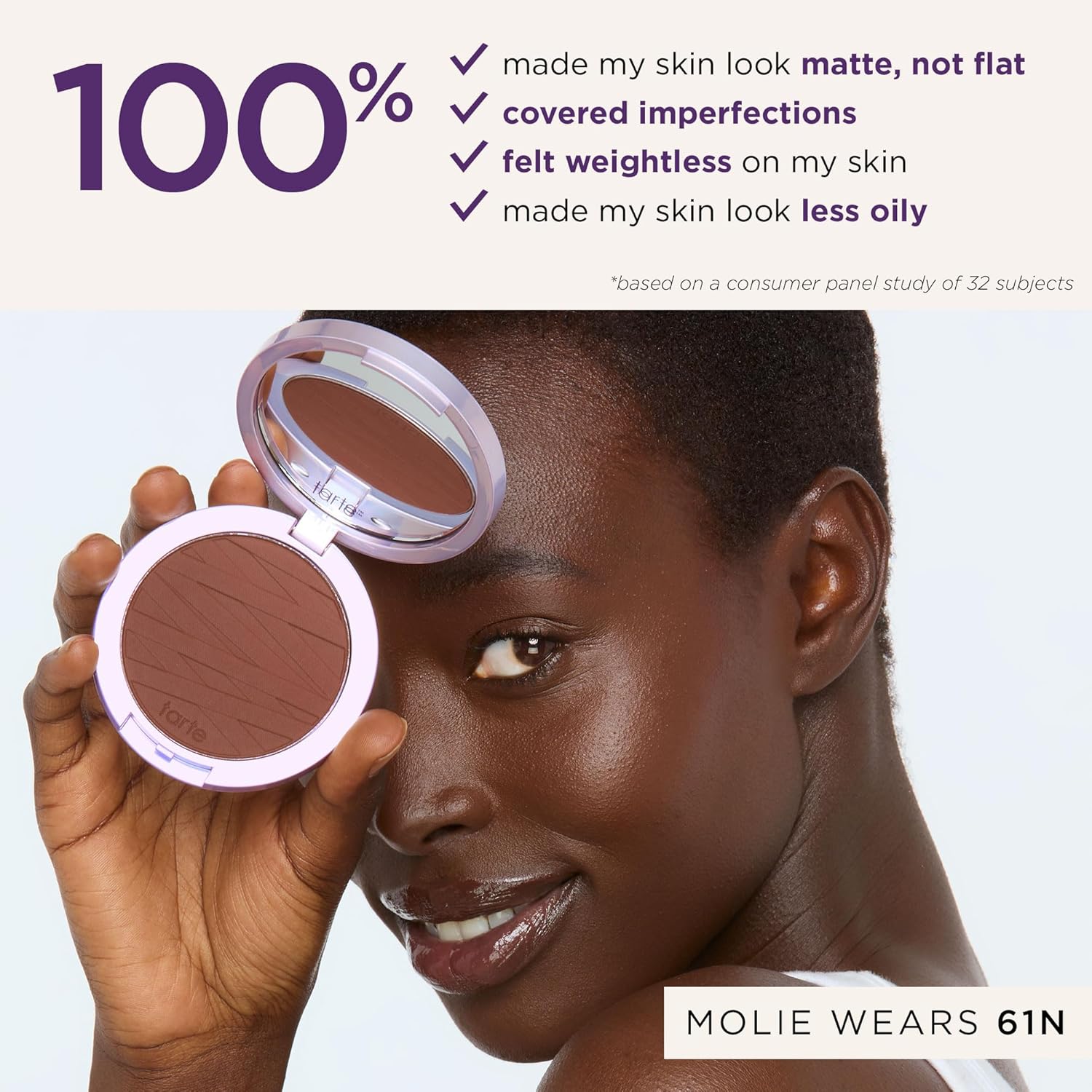 tarte face tape polvo compacto \u2013 Polvo impermeable de cobertur...