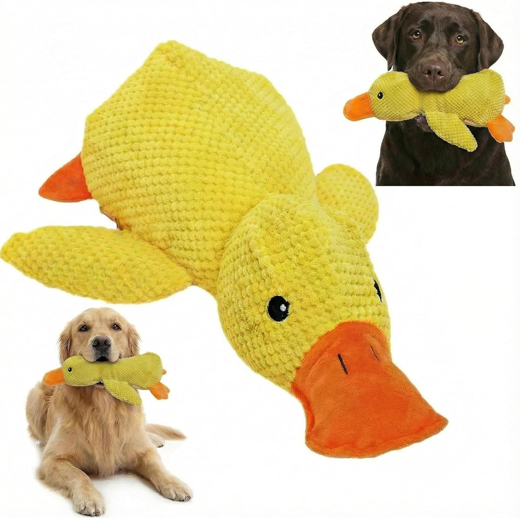 Paw-FECT Piece - Juguete calmante de felpa para perro, con sonido d...