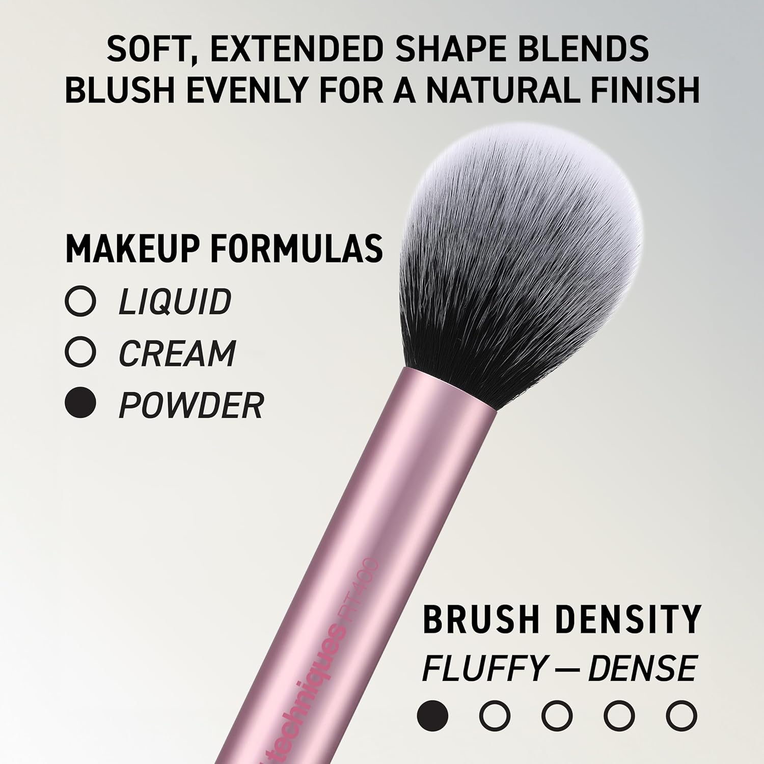 Real Techniques Juego de 6 piezas de brochas de maquillaje esencial...
