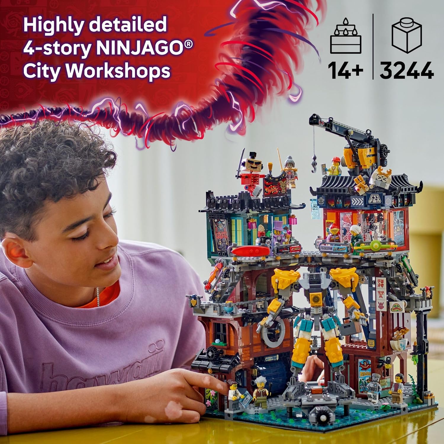 LEGO NINJAGO City Workshops - Juguete de construcción \u2013 Juego...