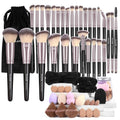 MAANGE Juego de 51 brochas de maquillaje, juego de herramientas de...