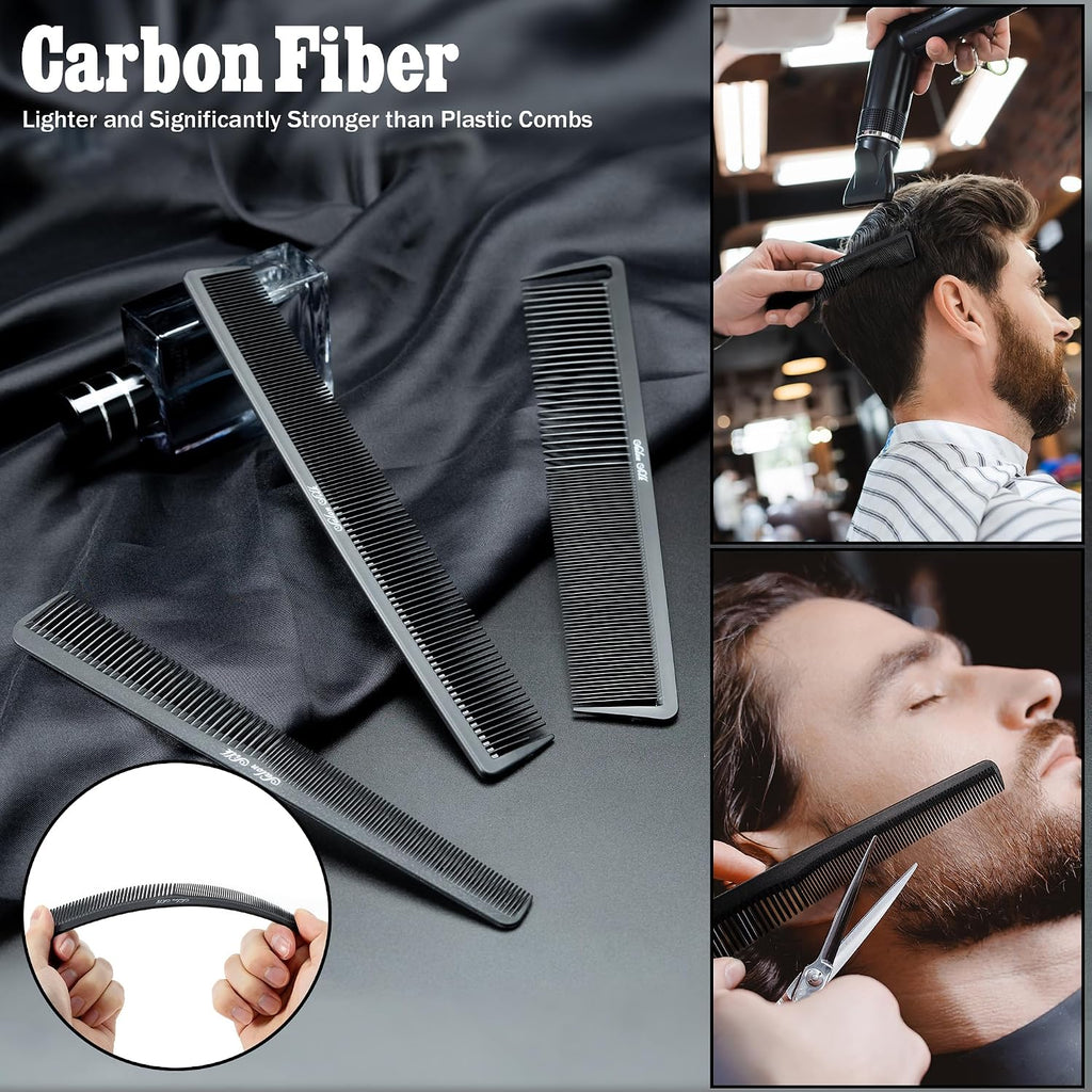 SALONSILK Juego de 13 Piezas de Cepillo de Corte de Cabello y Afeit...