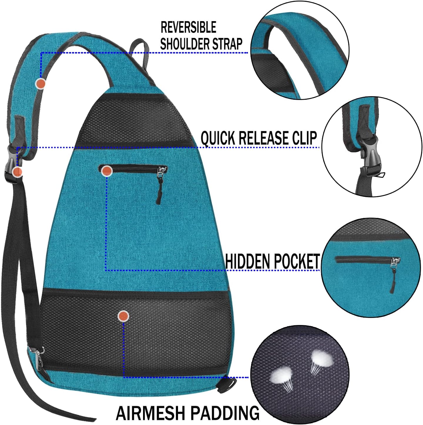 LLYWCM Bolsa de pickleball \u2013 Bolsas de pickleball para mujeres...